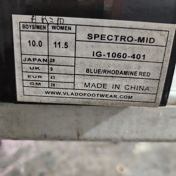 Spectro vlado footwear size 10 - Picture 8 of 8